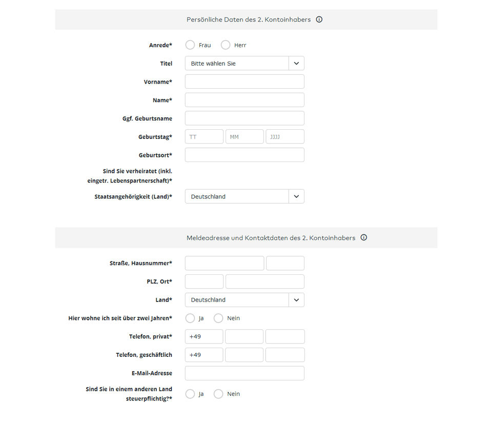 comdirect Eröffnung: Schritt 4