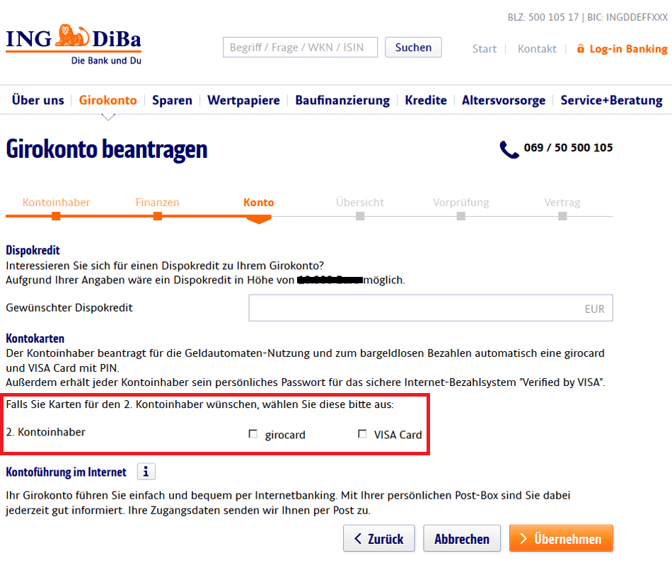Ing Gemeinschaftskonto I I Ing Diba Partnerkonto Eroffnen